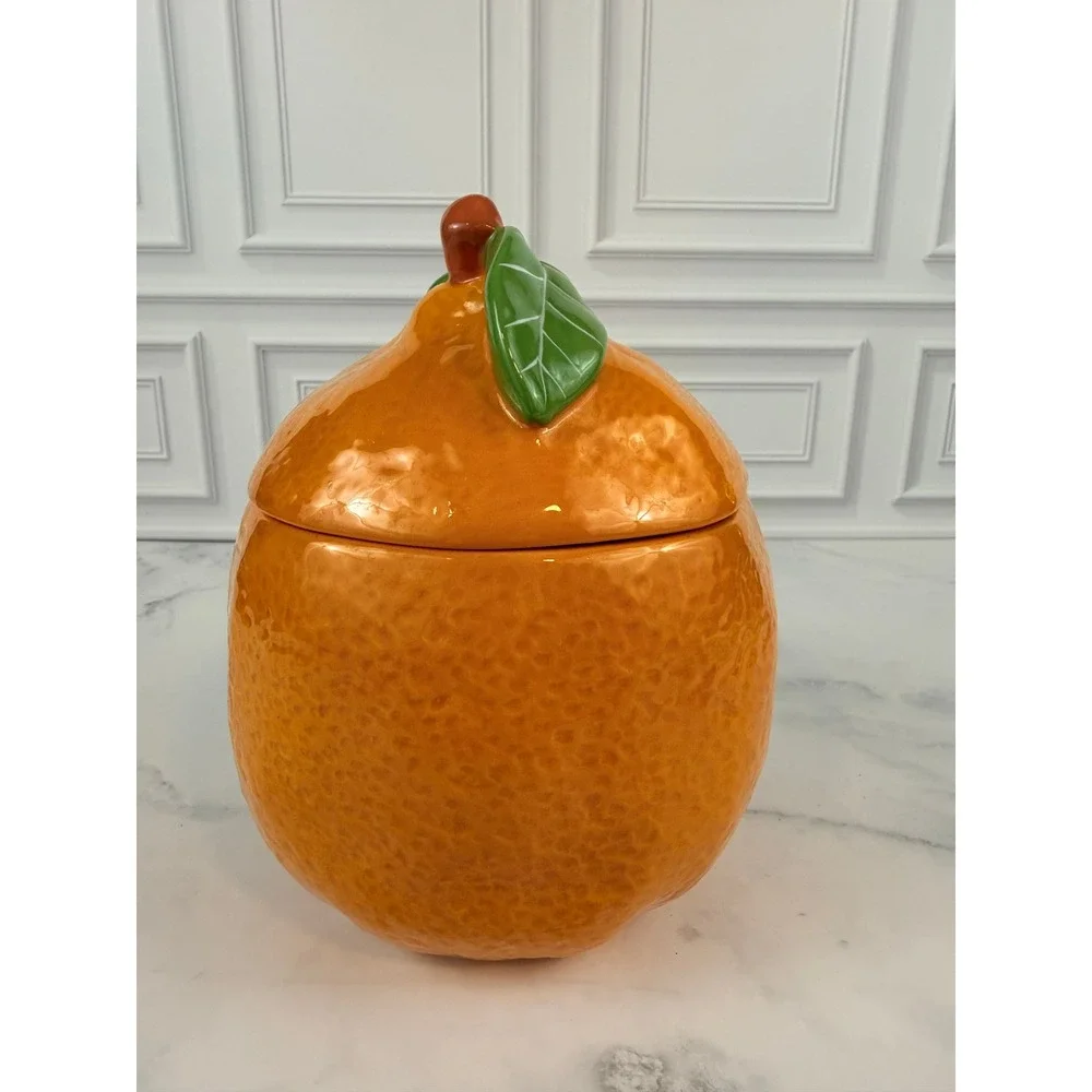 Rae Dunn ORANGE 7